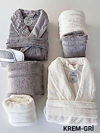 BAMBU AİLE BORNOZ SETİ