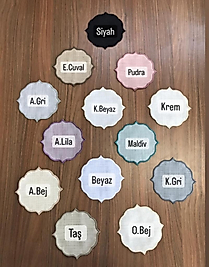 15x15 CM 6'lı SUNUM PEÇETESİ
