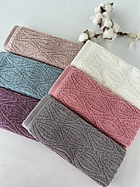 RENKLİ MİDYE 6'LI MUTFAK HAVLUSU 30X50 CM