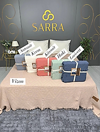 AURA ÇİFT KİŞİLİK 4 KAT MÜSLİN ÖRTÜ